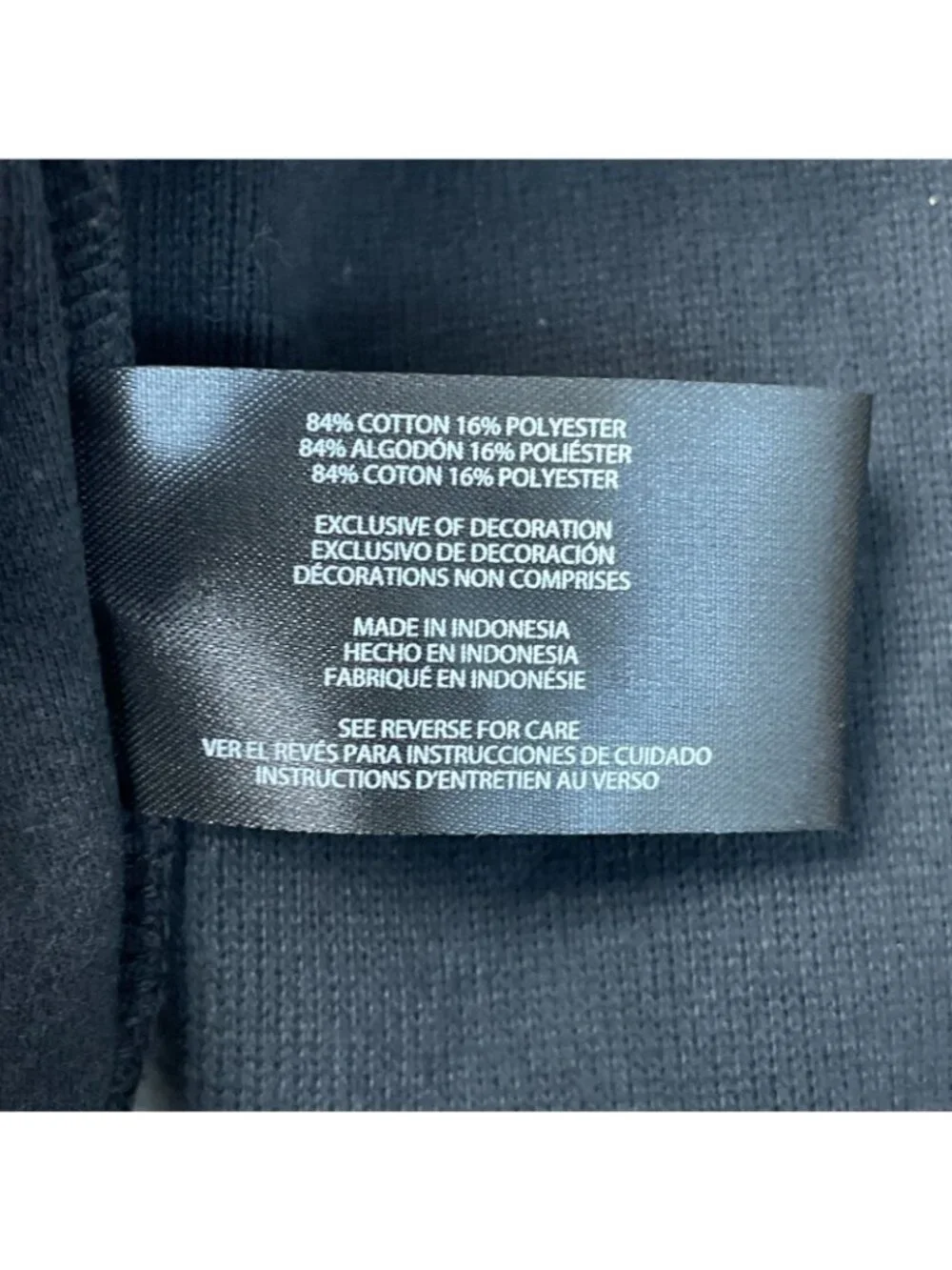 Banana Republic Men's S Black Half-Zip Pullover Sweatshirt Cotton Blend d1797